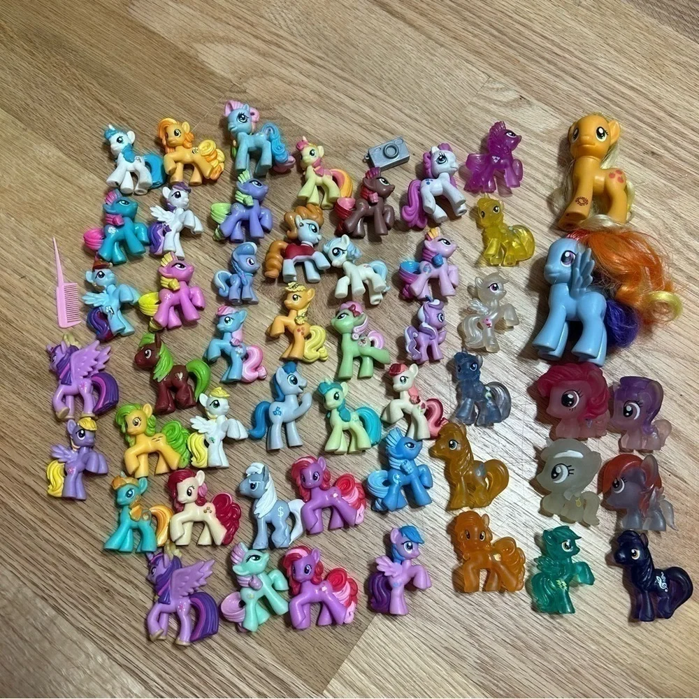 My Little Pony Miniature Lot Mashems Pinkie Pie Flutter Shy Starlight Glimmer